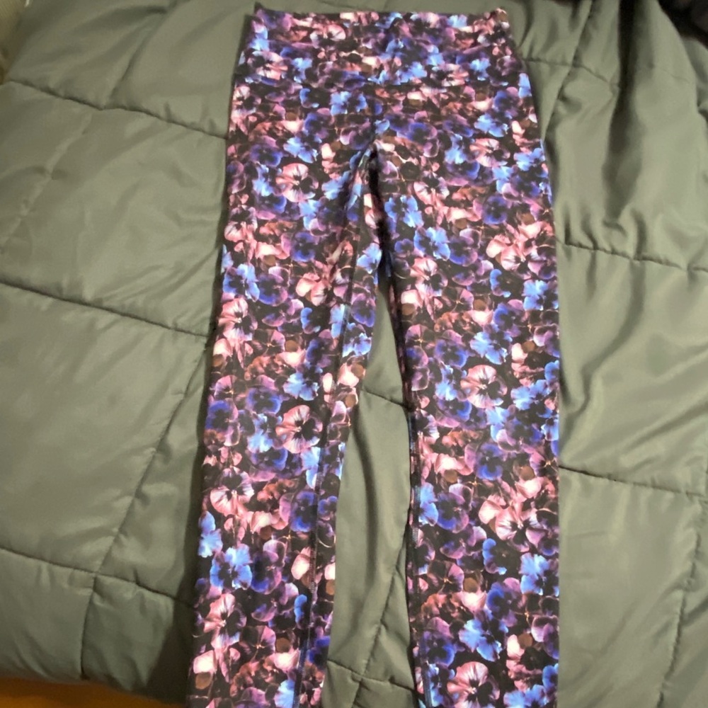 Floral leggings